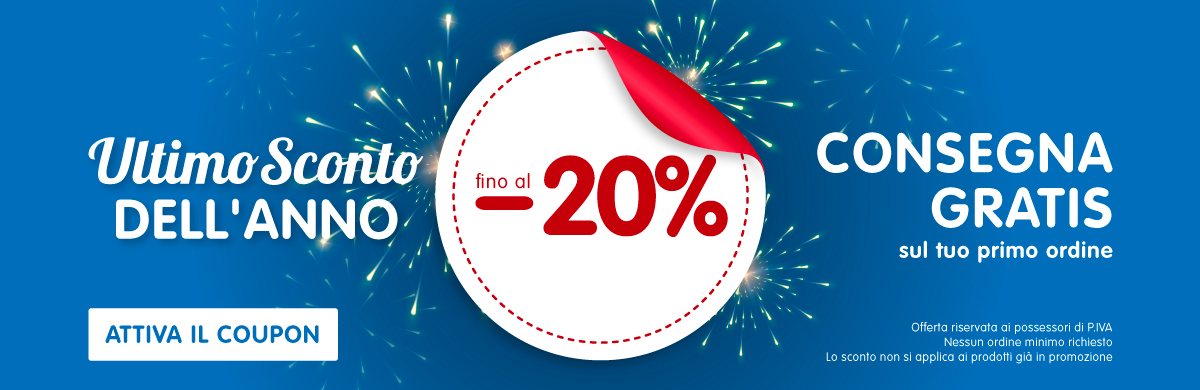 20% DI SCONTO